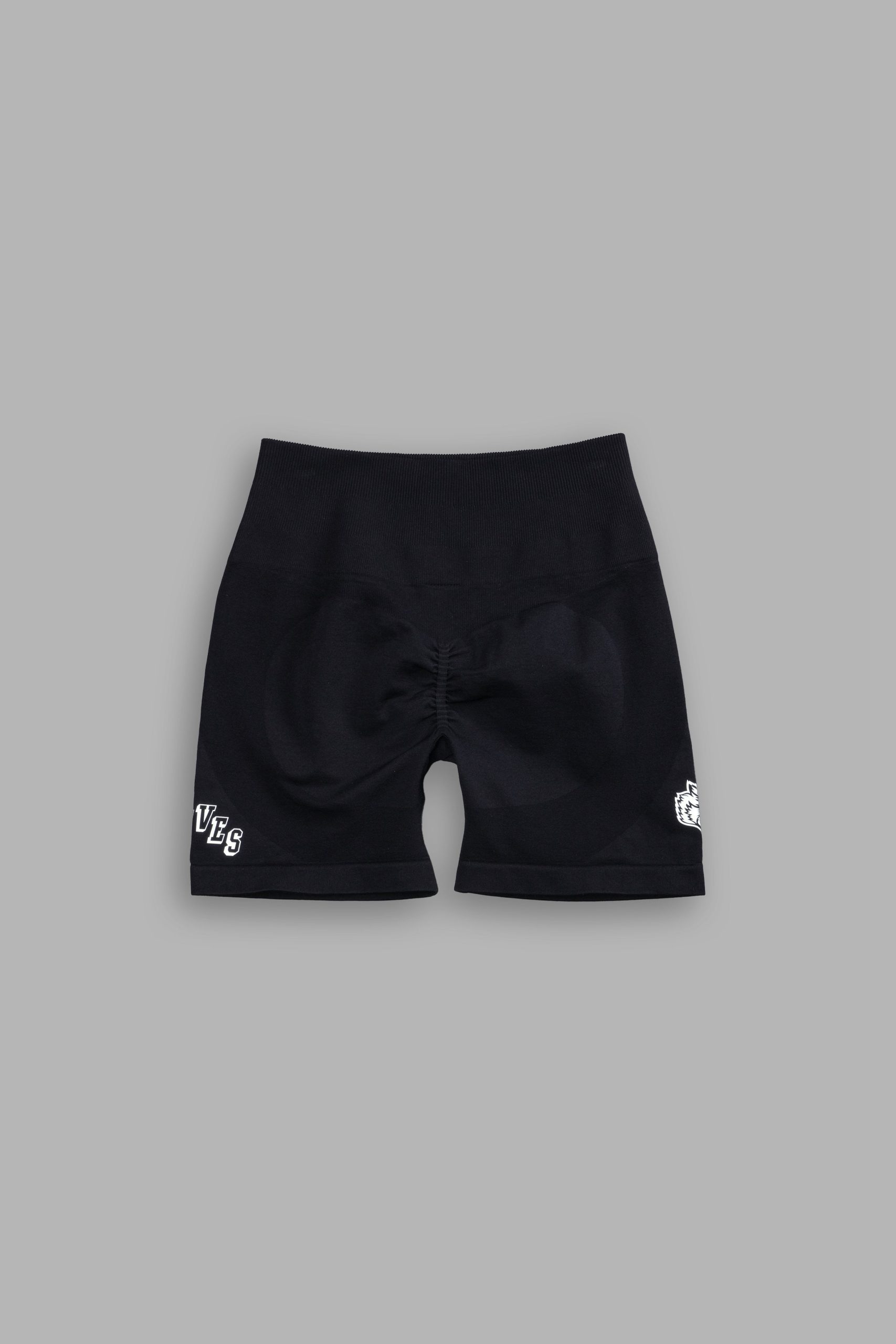 Journey Everson Seamless Training Shorts in Black - Image 4