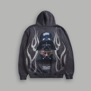 Ashes of the Dark V2 Pierce Hoodie in Wolf Gray Drift Wash