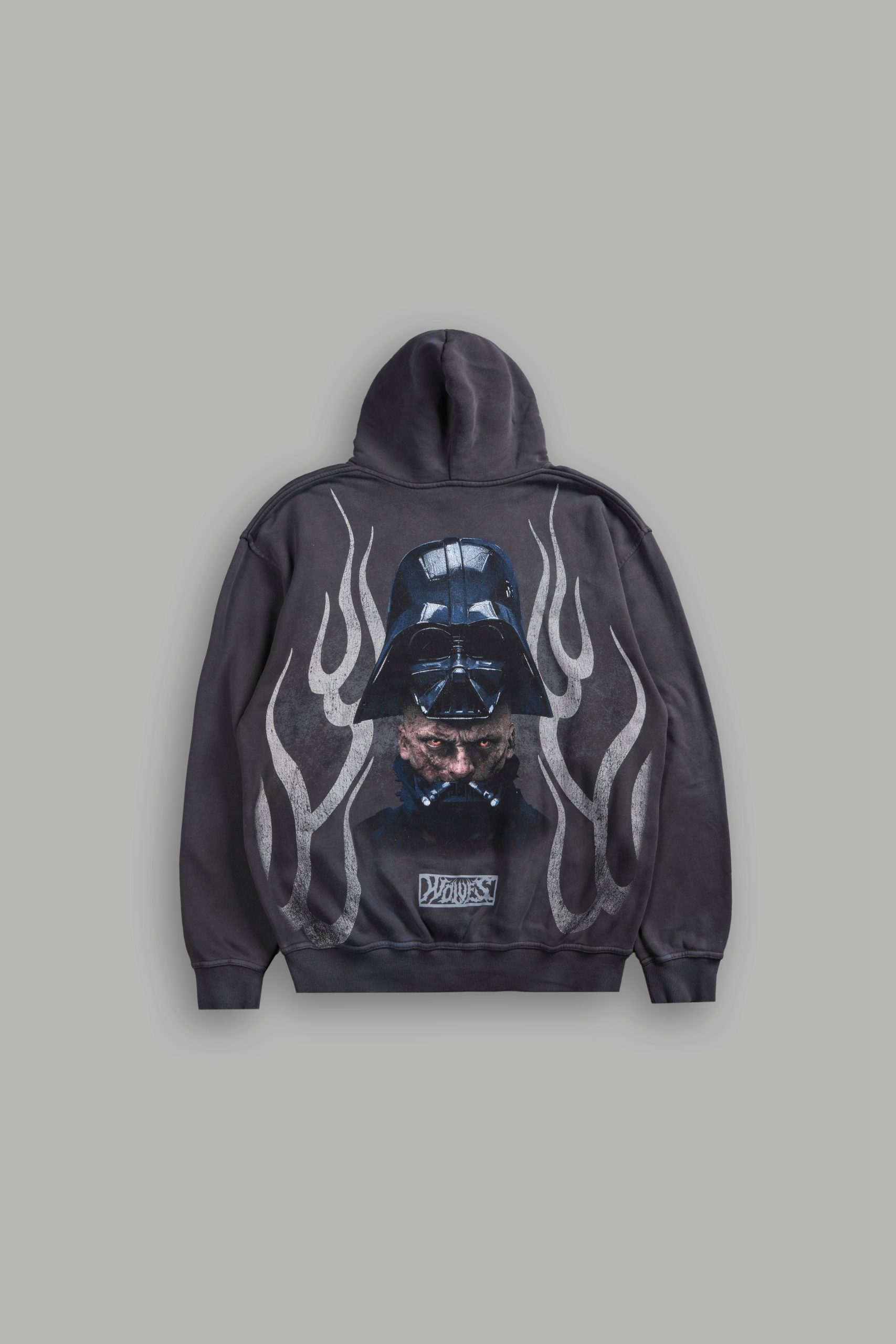 Ashes of the Dark V2 Pierce Hoodie in Wolf Gray Drift Wash
