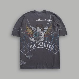 Darc Eyeborn Side-By-Side Series Premium Tee in Wolf Gray