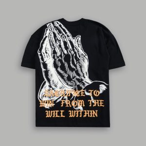 The Will Within Premium Oversized Tee in Black