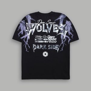Ride The Lightning Grunge Tee in Black
