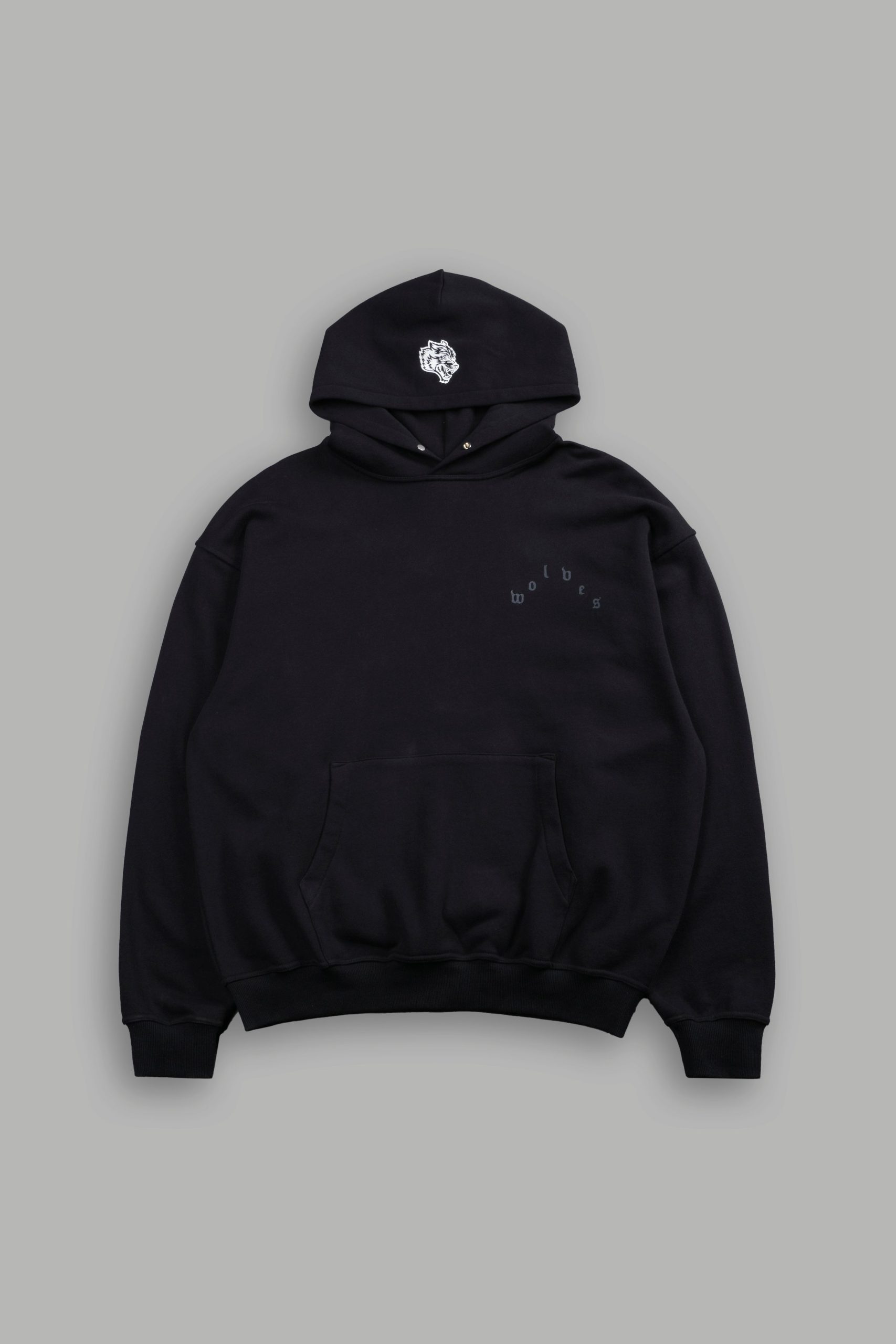 Homage To La Pierce Hoodie in Black - Image 3