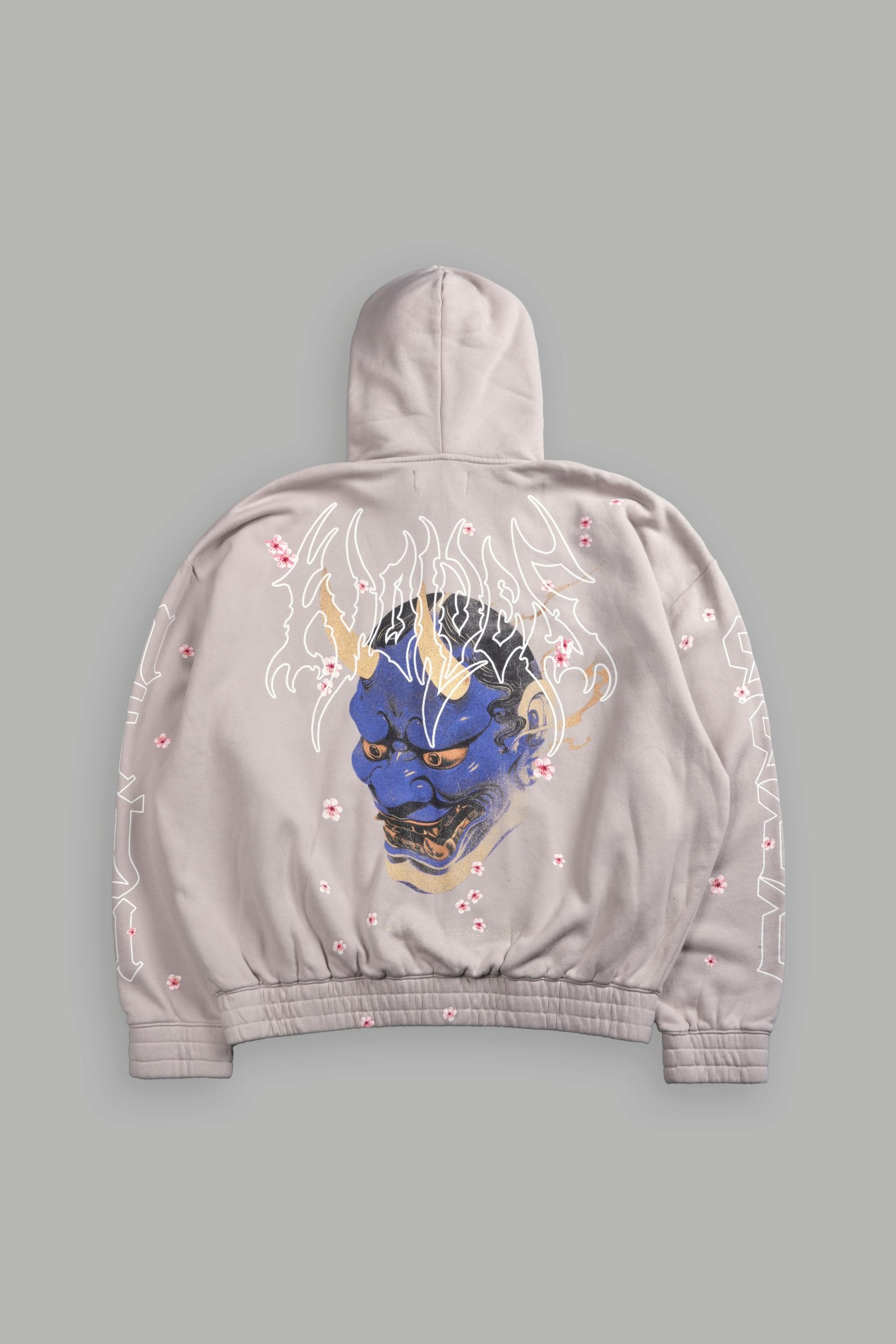 Oni Code Blossom Chambers Zip Hoodie in Clay