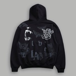 Homage To La Pierce Hoodie in Black