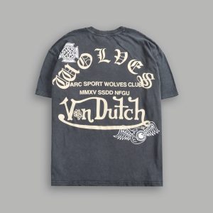 DSVD Heritage Unisex Premium Oversized Tee in Wolf Gray