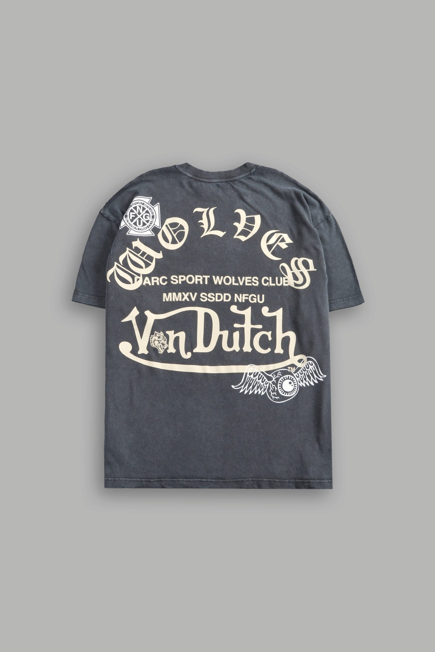 DSVD Heritage Unisex Premium Oversized Tee in Wolf Gray