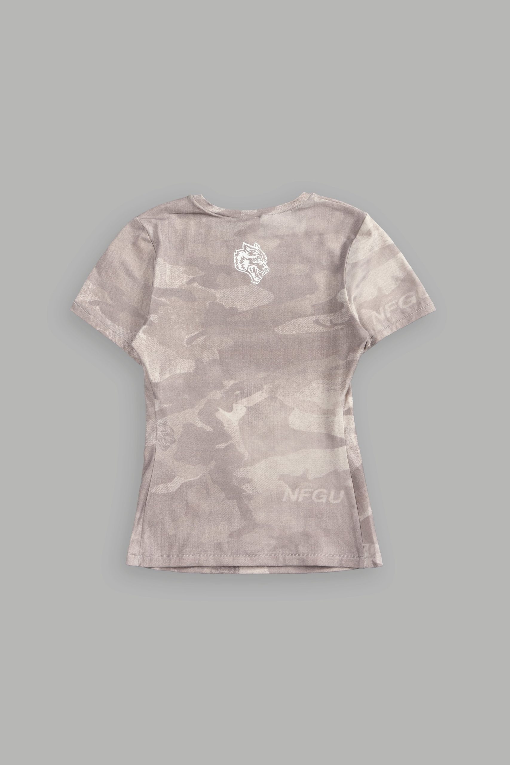 Cherub NFGU Eden S/S Tee in Clay Vintage Woodland Camo - Image 2