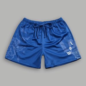 Homage To La Mesh Shorts in La Blue