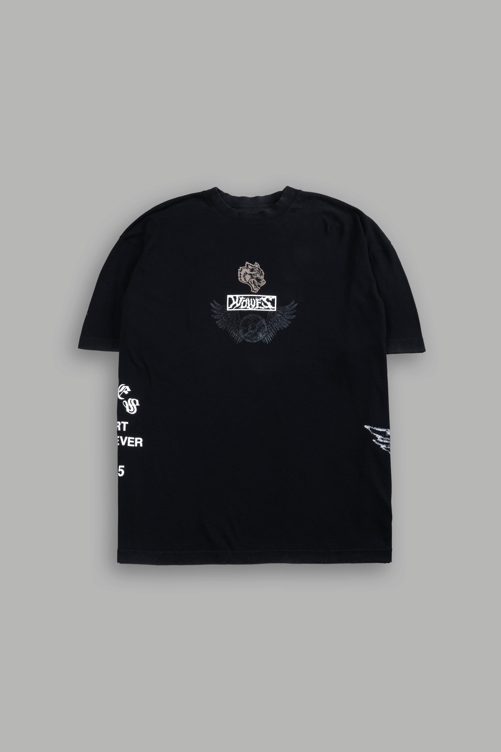 Fearless NFGU Premium Oversized Tee in Black - Image 3