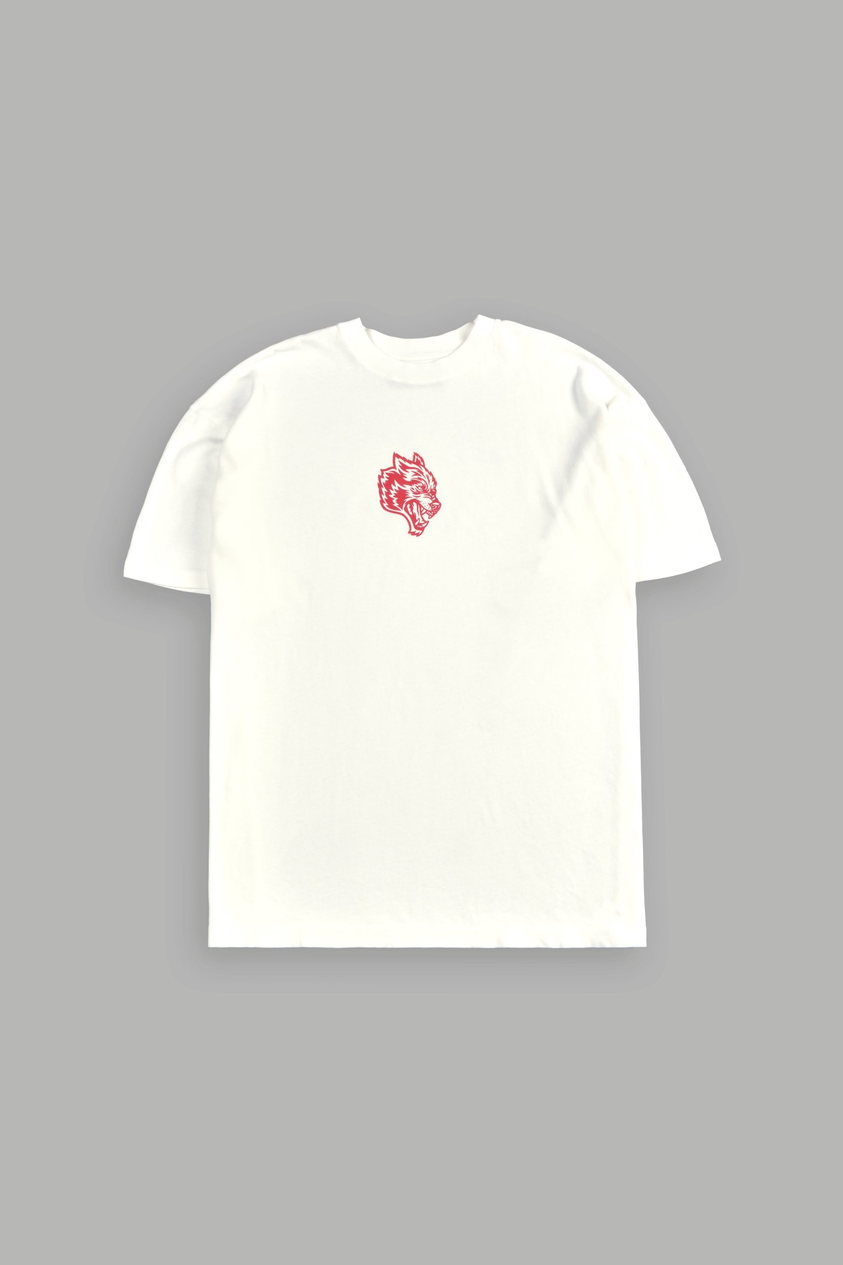 Wolves Club FRVR Unisex Premium Oversized Tee in Cream - Image 3