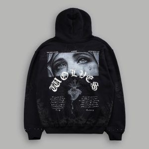 Sanctified Pierce Hoodie in Black