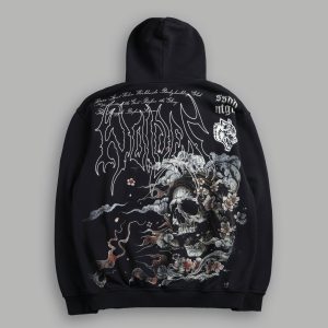 Shonen's Past Pierce Hoodie in Black