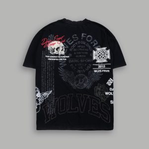 Fearless NFGU Premium Oversized Tee in Black