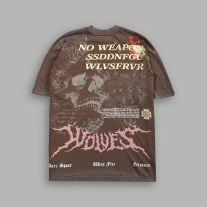 From Dust Premium Oversized Tee in Desert Dust
