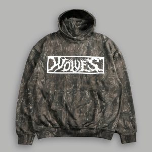 Midnight Wolves Pierce Hoodie in Vintage Norse Camo