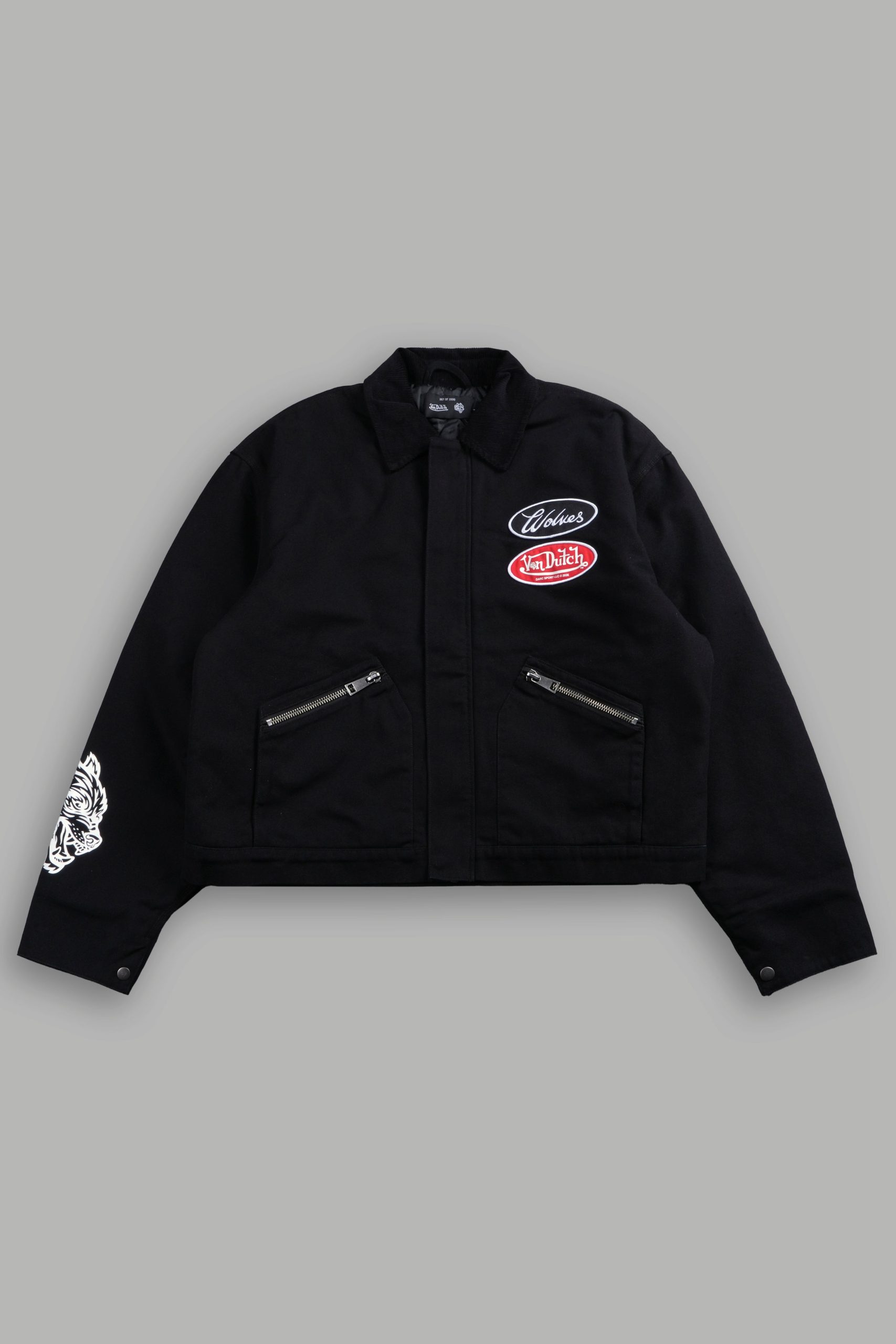 Rebel Heritage Earl Jacket in Black