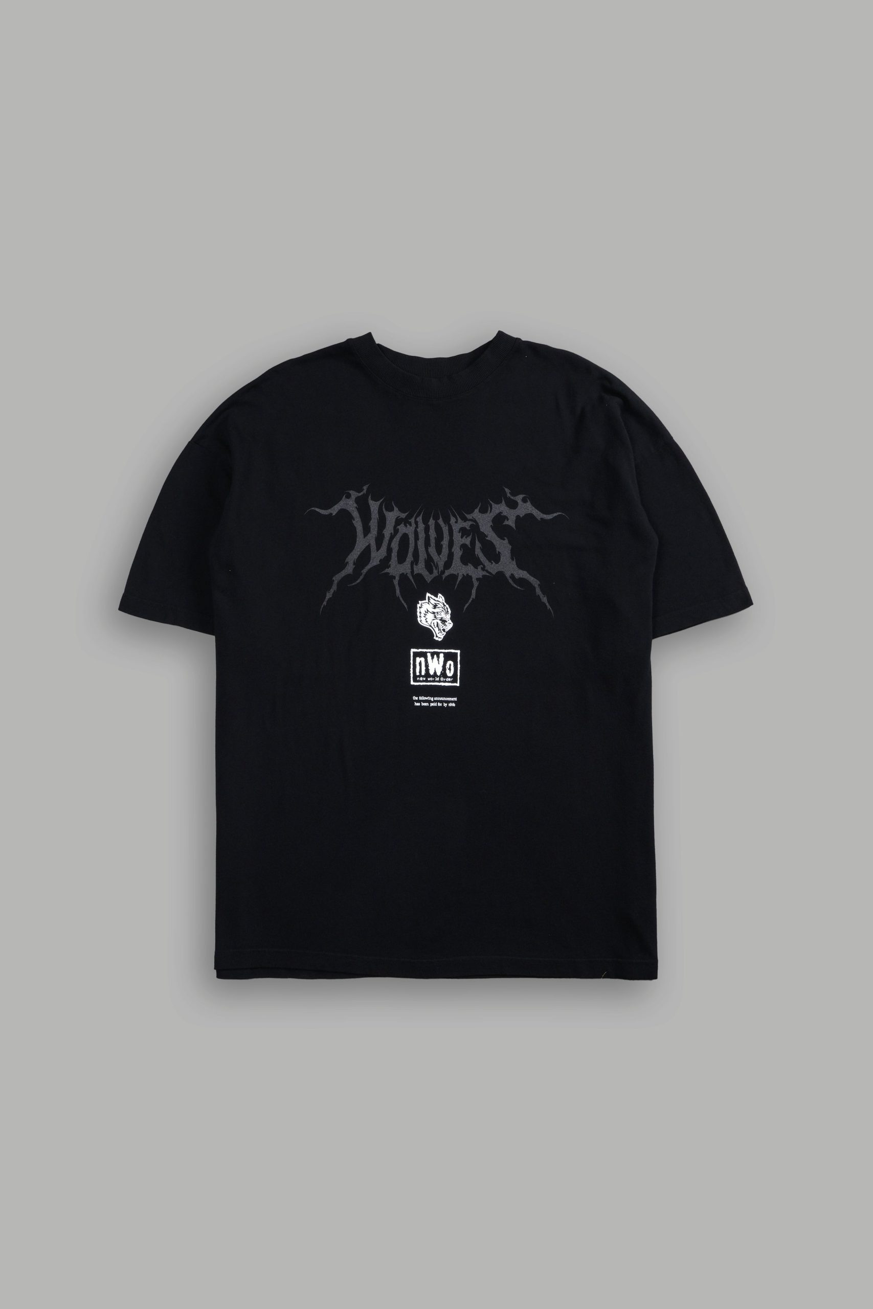 For Life Premium Oversized Tee in Black/Red - Image 3