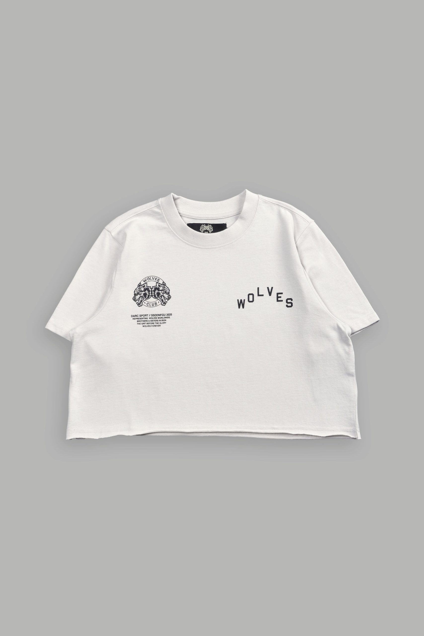 Pyramid V2 Premium (Cropped) Tee in Stone - Image 3