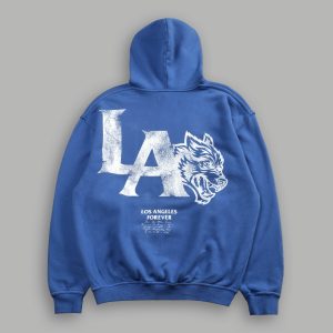 La Wolves V2 Pierce Hoodie La Blue