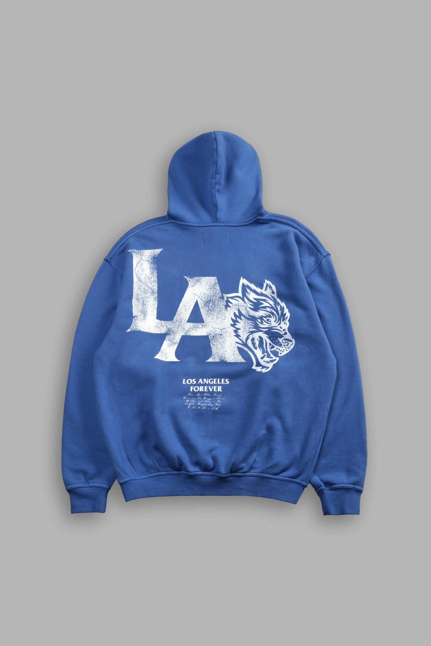 La Wolves V2 Pierce Hoodie La Blue