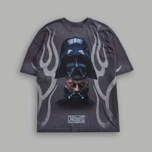 Ashes of the Dark V2 Premium Oversized Tee in Wolf Gray Drift Wash
