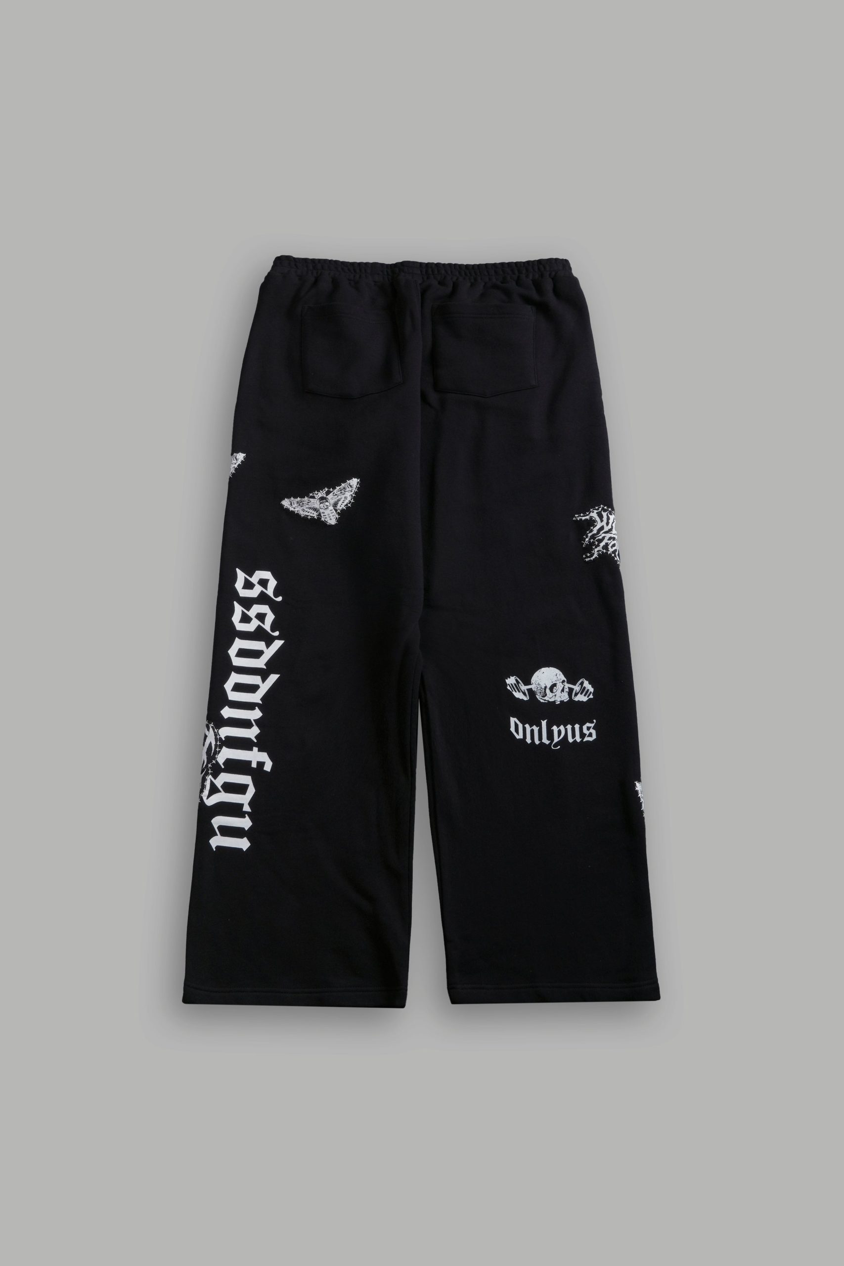 Give it Your All Yara Pleated Sweat Pants in Black - Image 8