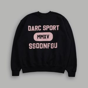 Wolves Forever London Crewneck in Black/Pink