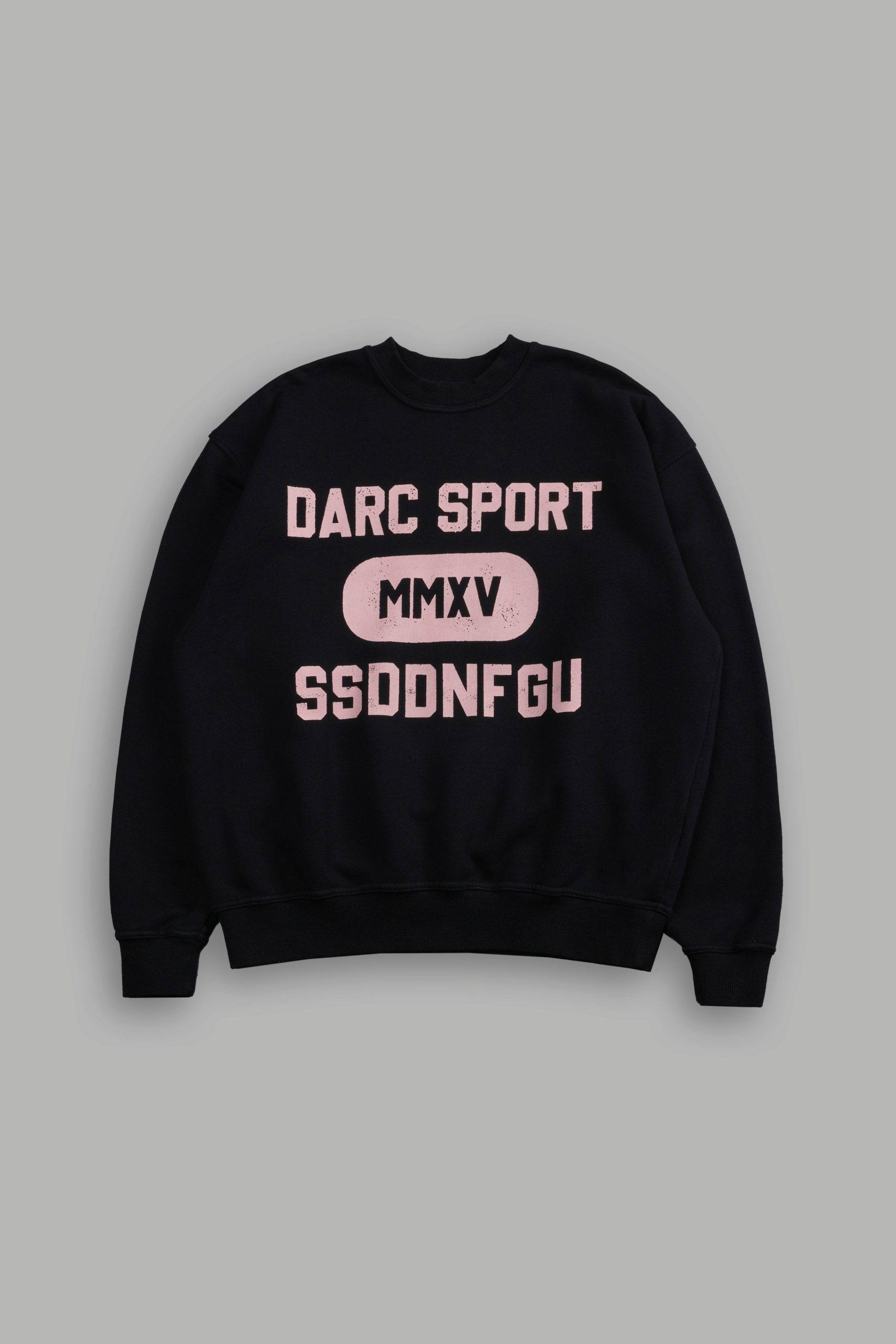 Wolves Forever London Crewneck in Black/Pink