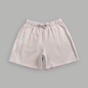 Thorns Post Lounge Sweat Shorts in Clay