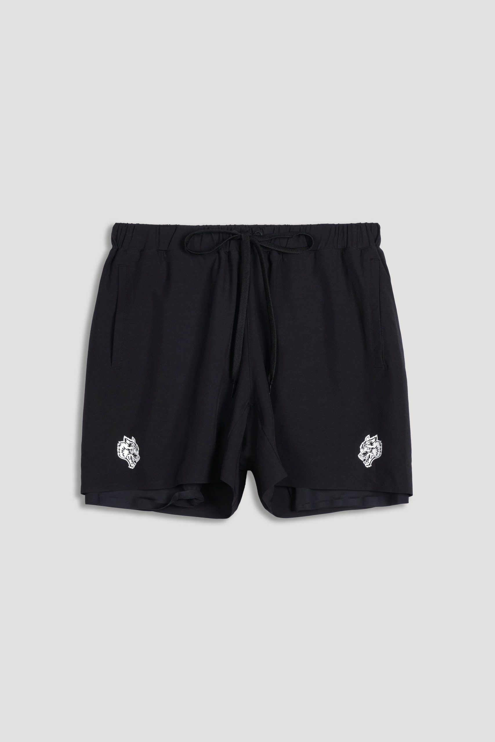 Dual Core Compression Shorts in Black - Image 4