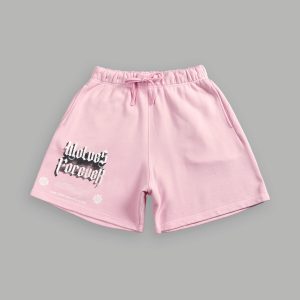 You'll Know Oversized Post Lounge Sweat Shorts in Cherry Blossom