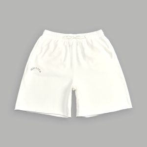 Darc Wandering Grunge Brock Sweat Shorts in Cream
