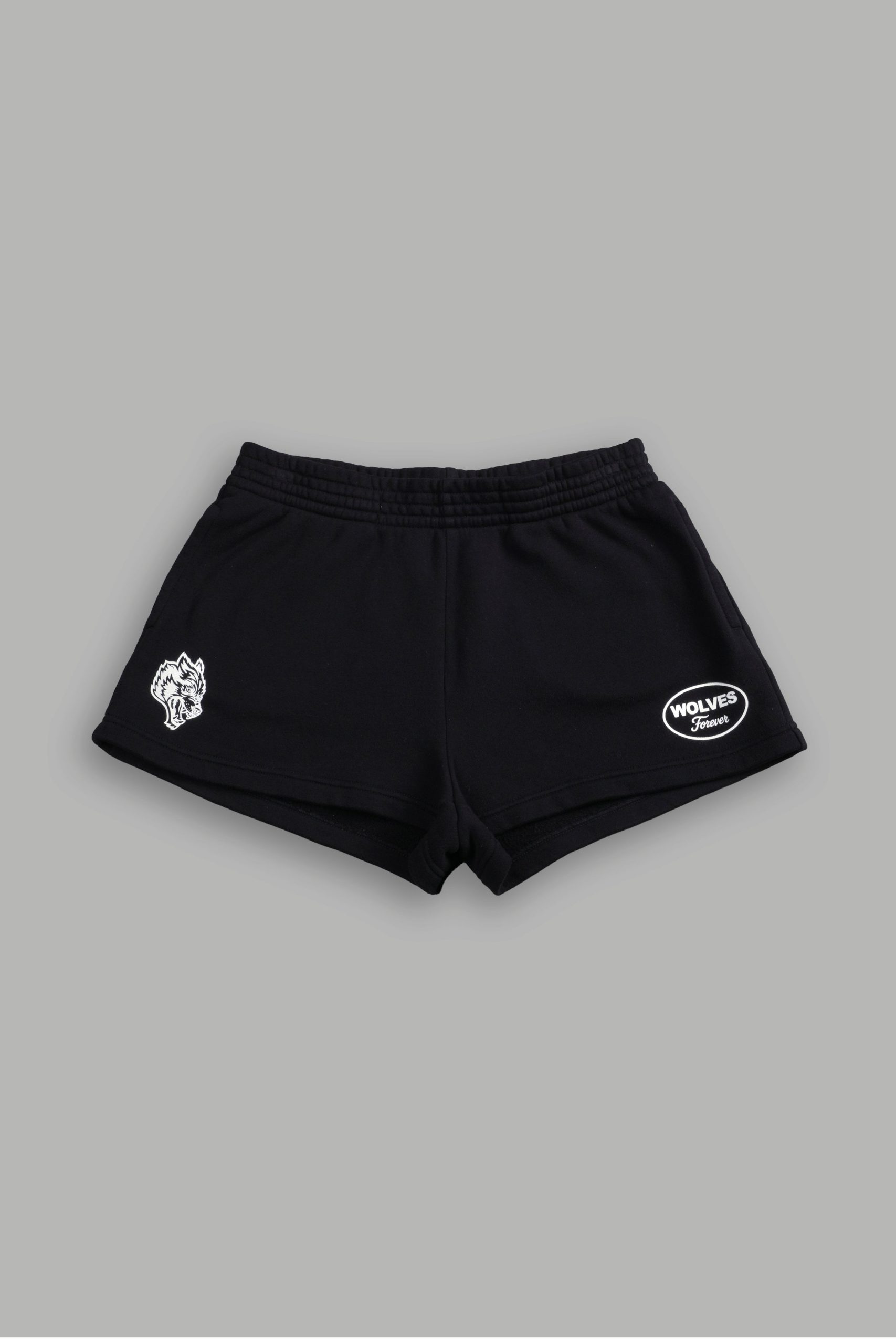 Our Time Ellie Sweat Shorts in Black - Image 3