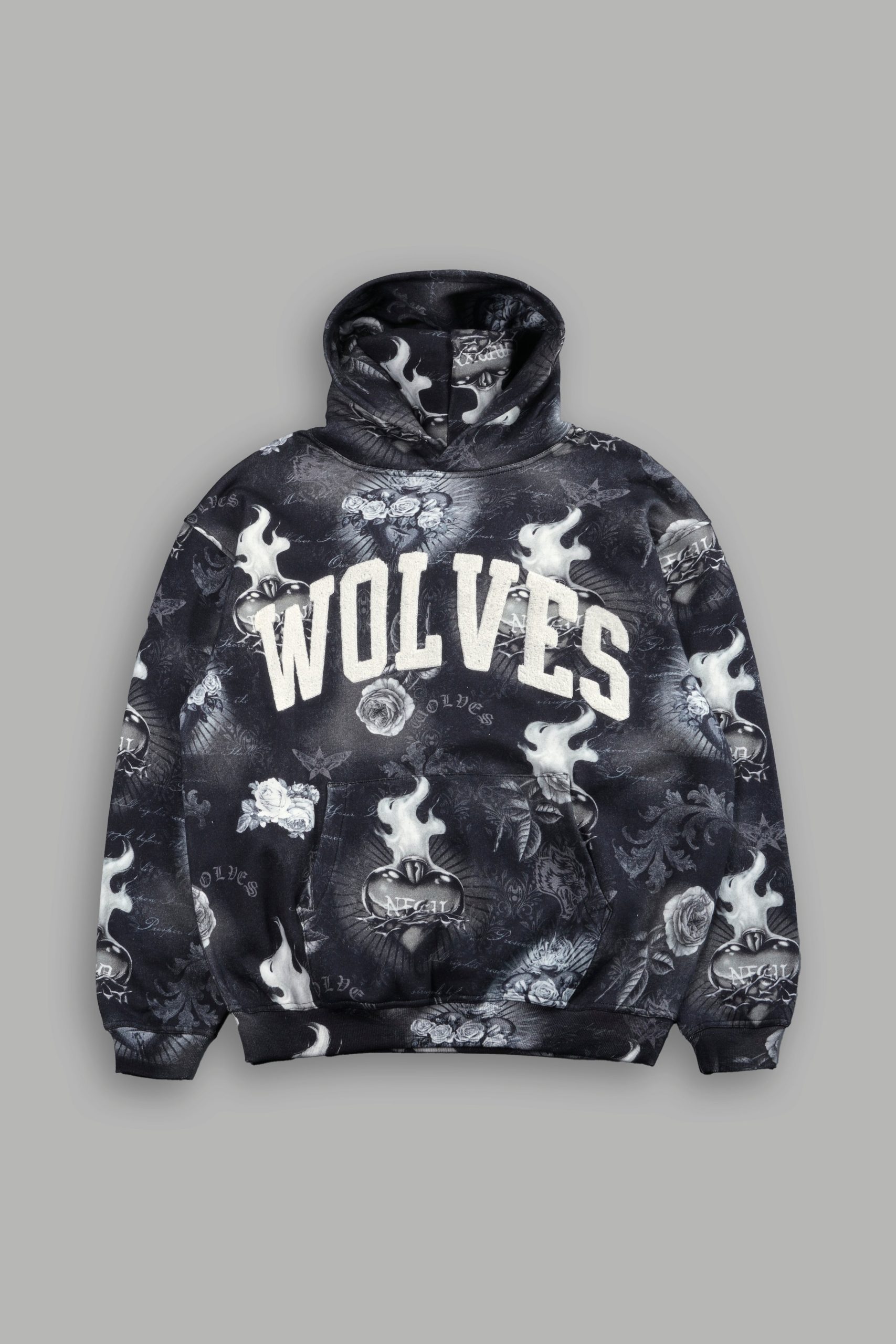 Always Loyal Pierce Hoodie in Corazon de Oscuridad Tonal
