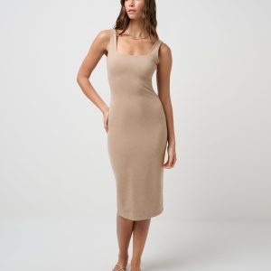 Friday Ponte Midi Dress