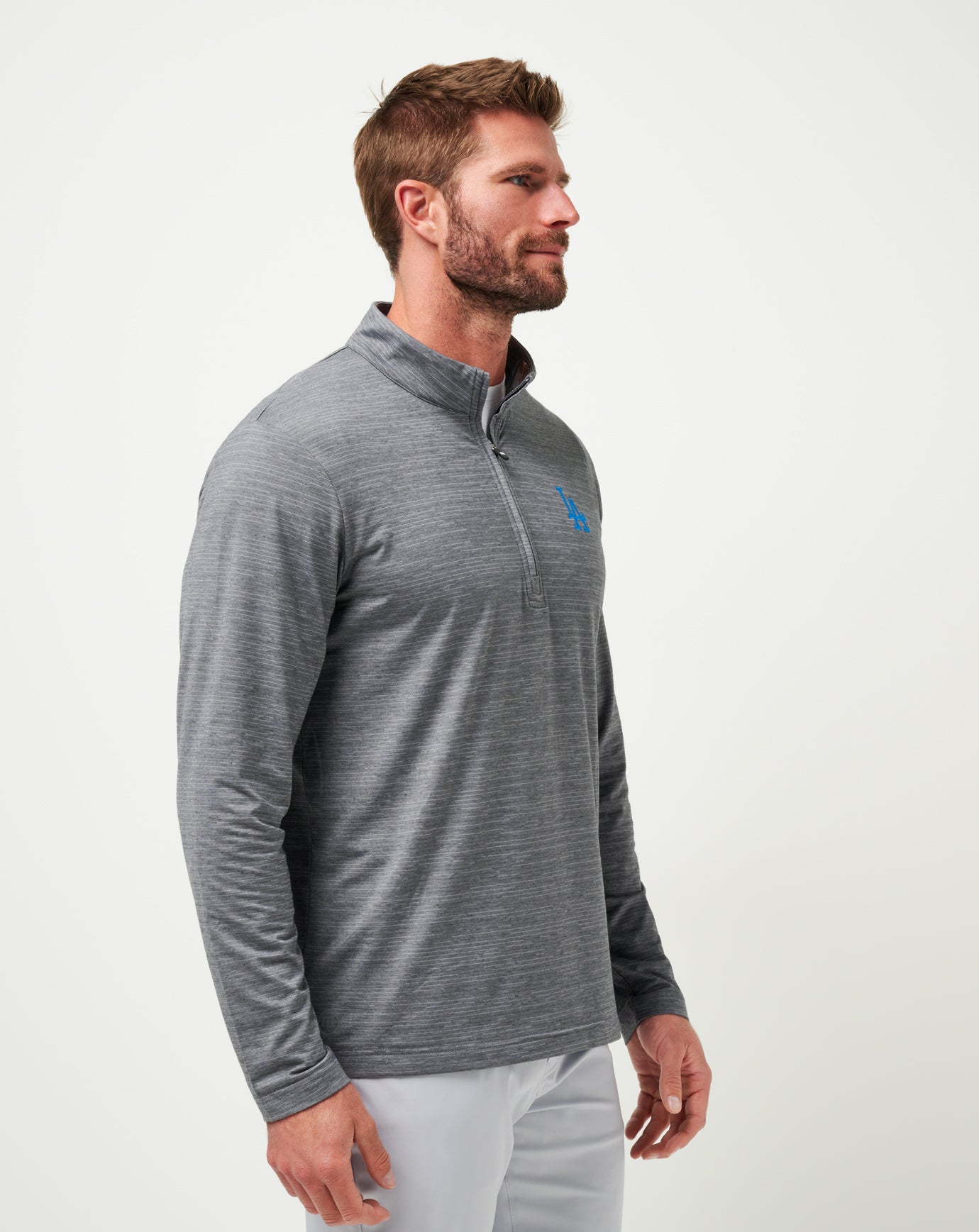 Los Angeles Dodgers The Heater Quarter Zip - Image 2