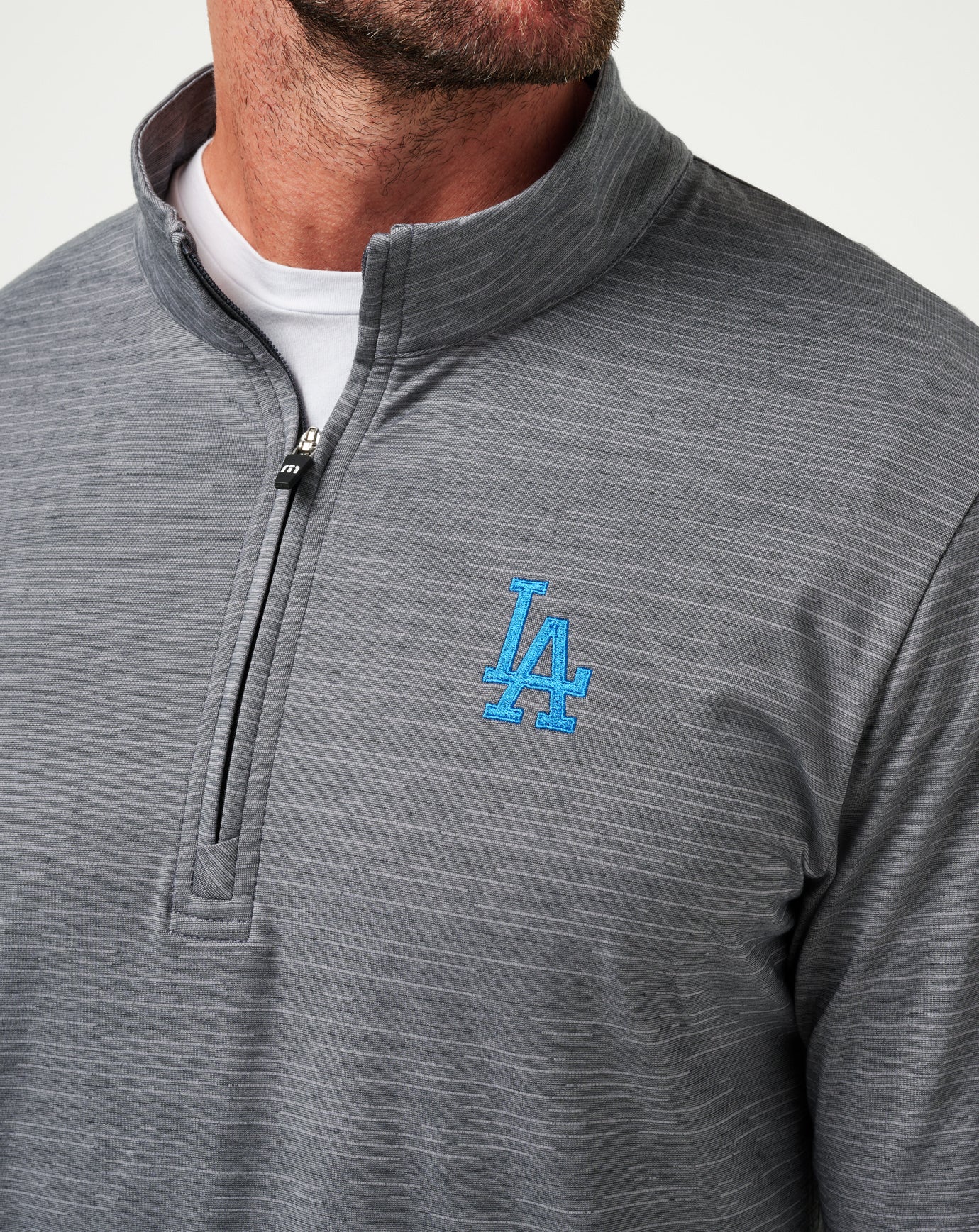 Los Angeles Dodgers The Heater Quarter Zip - Image 4