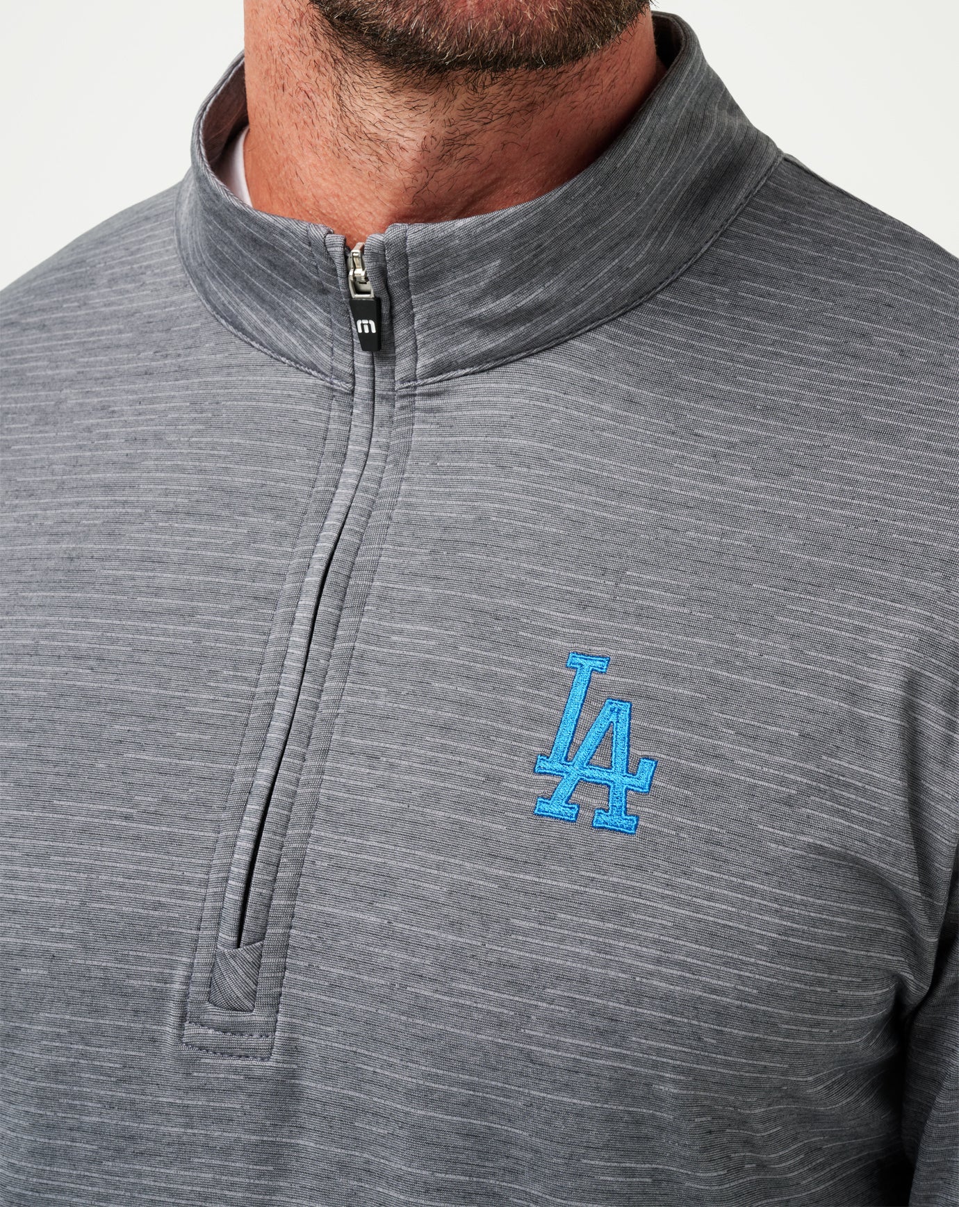 Los Angeles Dodgers The Heater Quarter Zip - Image 5