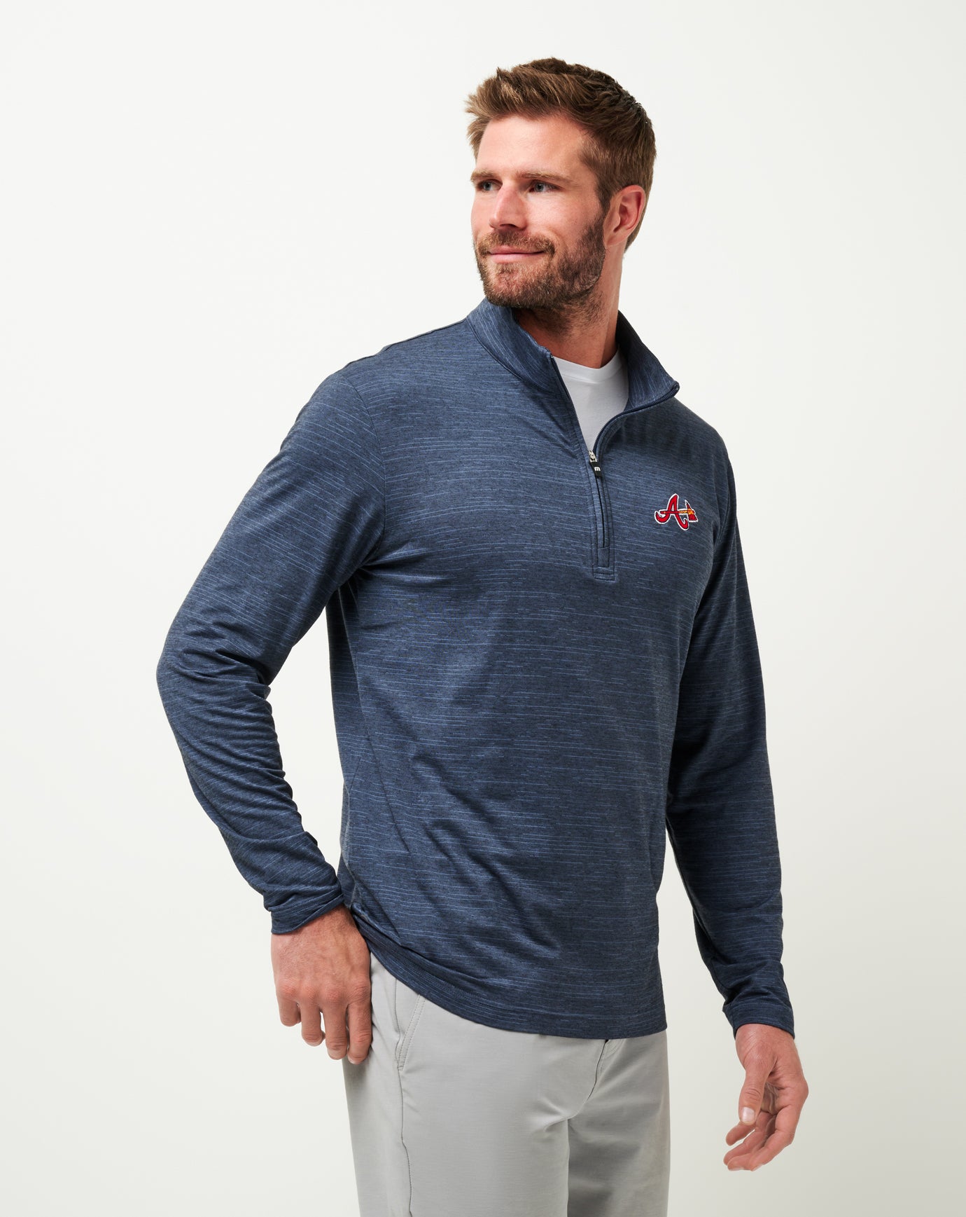 Atlanta Braves The Heater Quarter Zip - Image 2