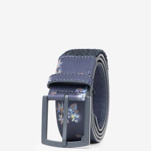 Ocean Flare Canvas Stretch Belt
