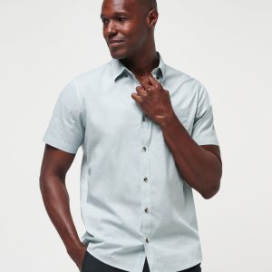 Across The Pond Button-Up