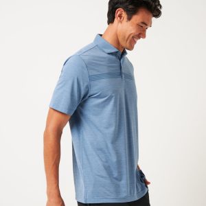 Heater Pro Chest Stripe Polo