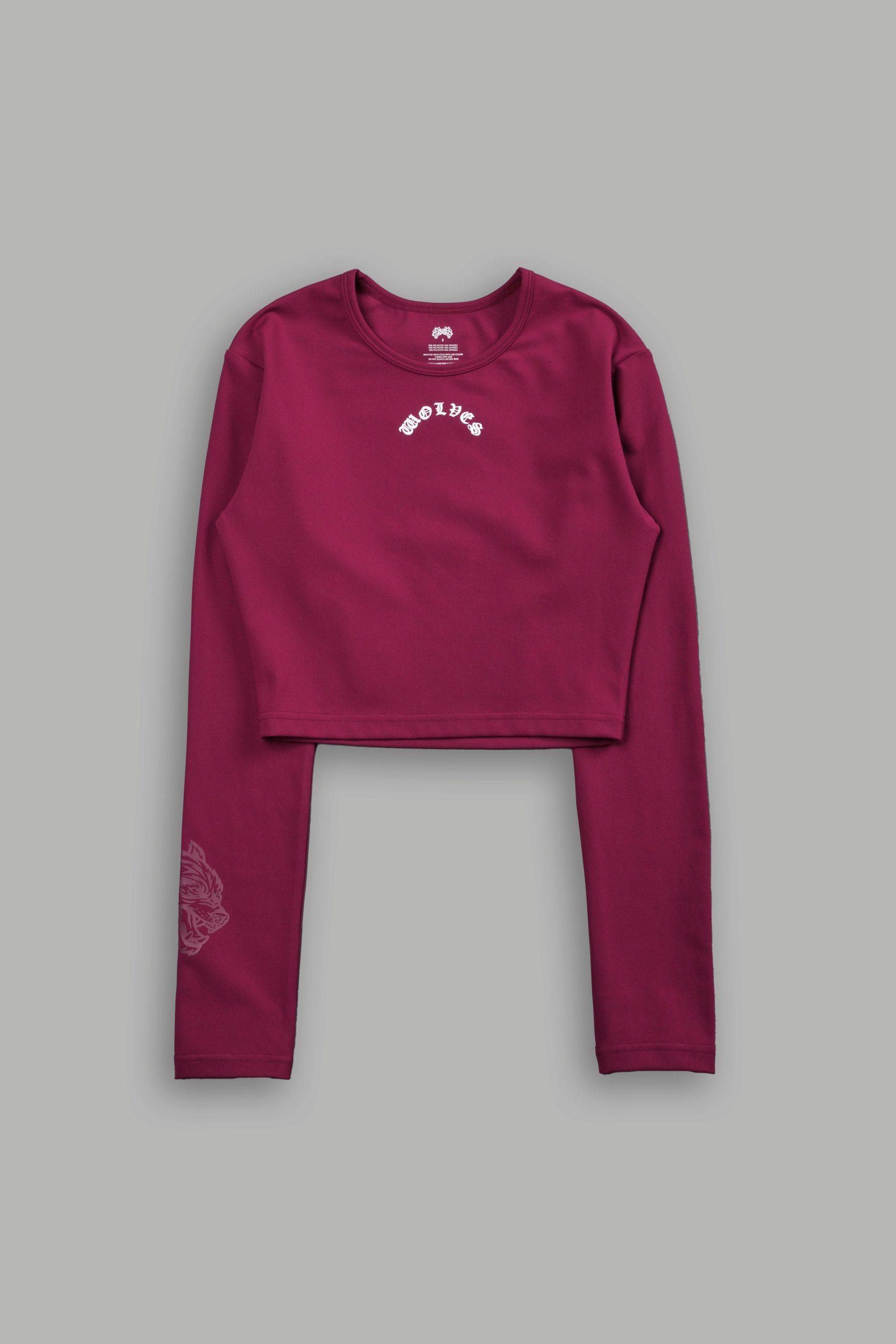 Love Story L/S Energy Top in Deep Raspberry - Image 7