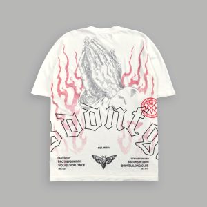Our Sacrifice Premium Oversized Tee in Cream