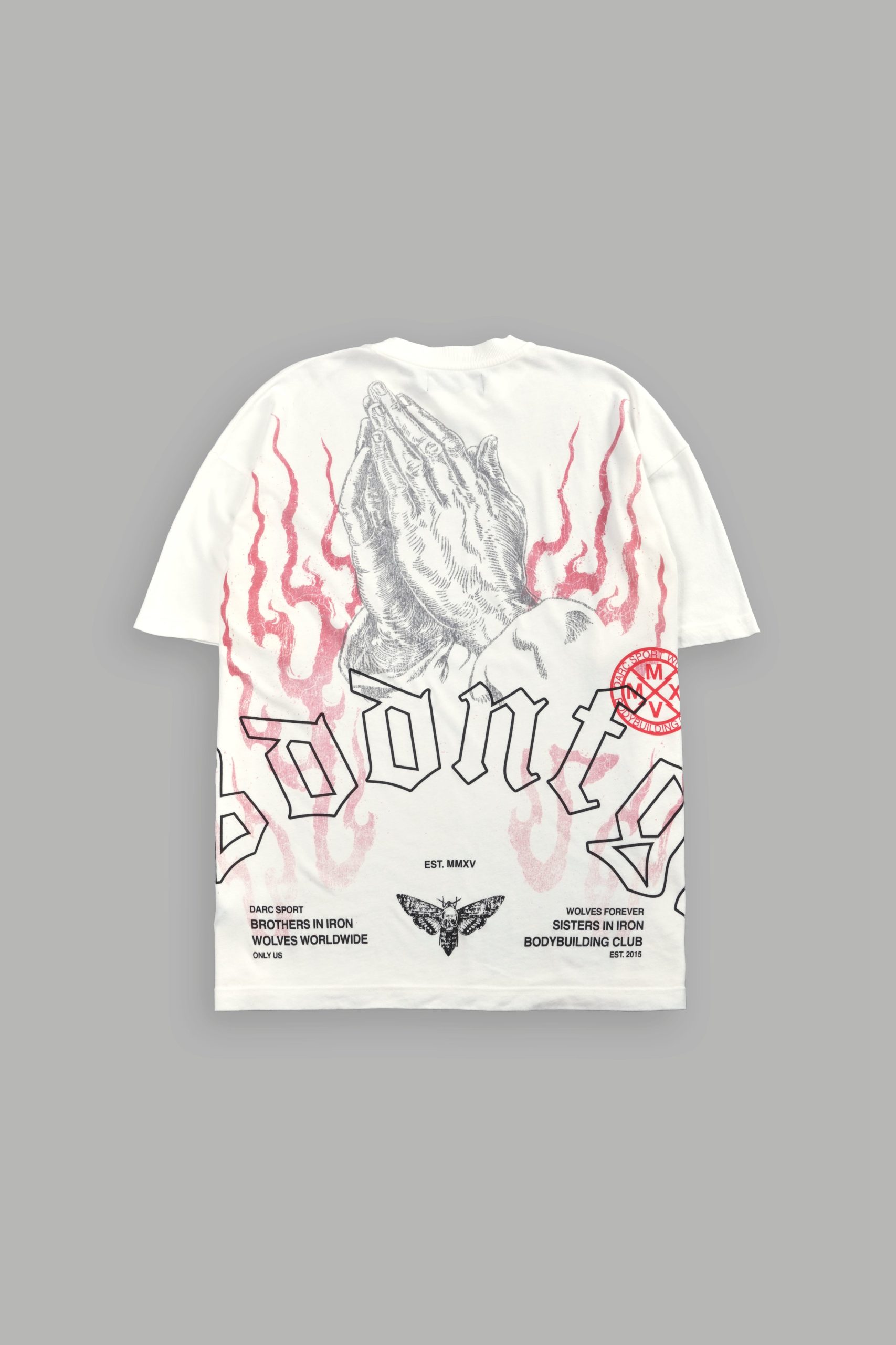Our Sacrifice Premium Oversized Tee in Cream
