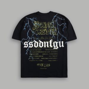 Darc Storm Premium Oversized Tee in Black