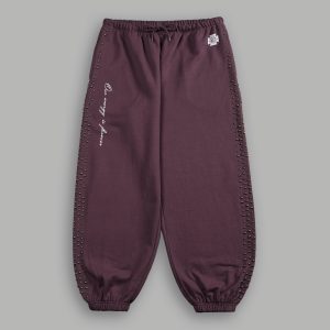 Our Energy Stud Lounger Sweat Pants in Darc Purple