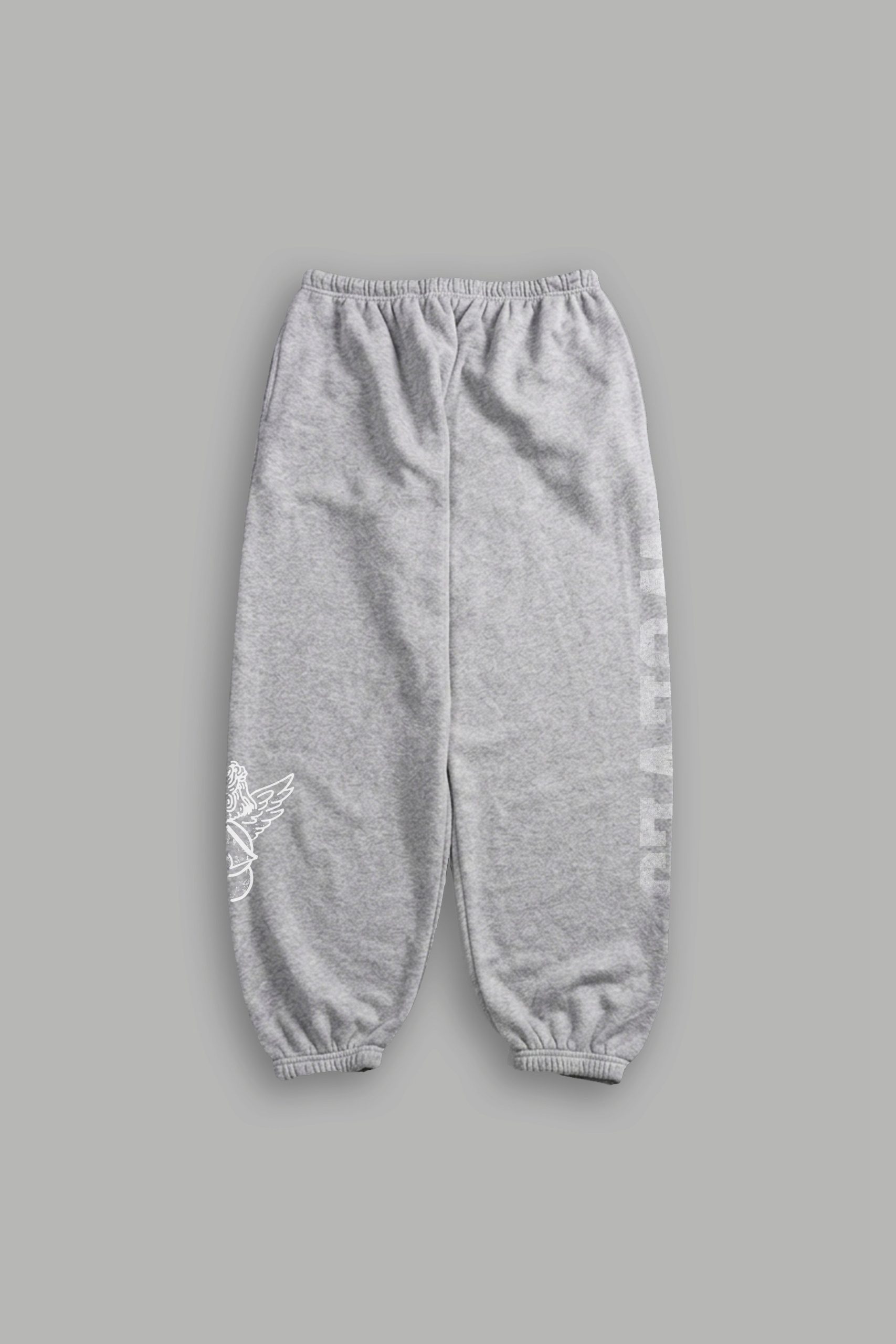 Est Mmxv Lightweight Lounger Sweat Pants in Light Athletic Gray - Image 2