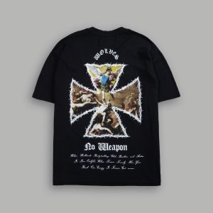 Ascend Premium Oversized Tee in Black